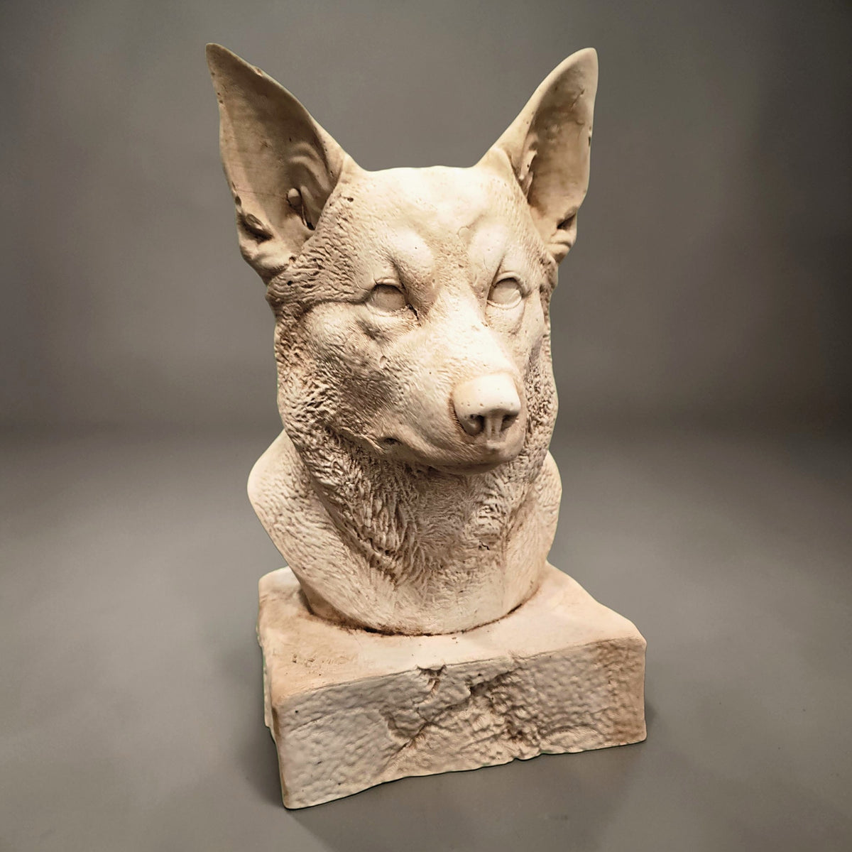 Custom Dog Bust From Your Photo