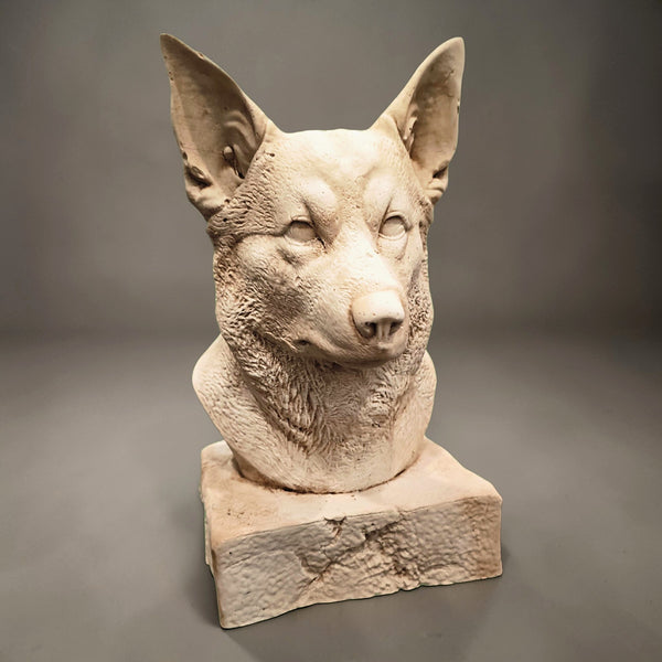 Custom Dog Bust From Your Photo