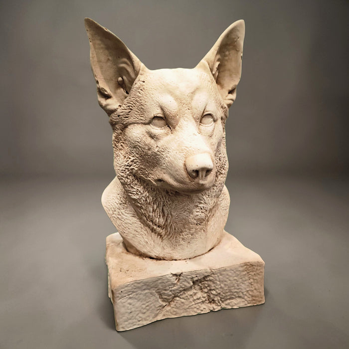 Custom Dog Bust From Your Photo