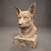 Custom Dog Bust From Your Photo