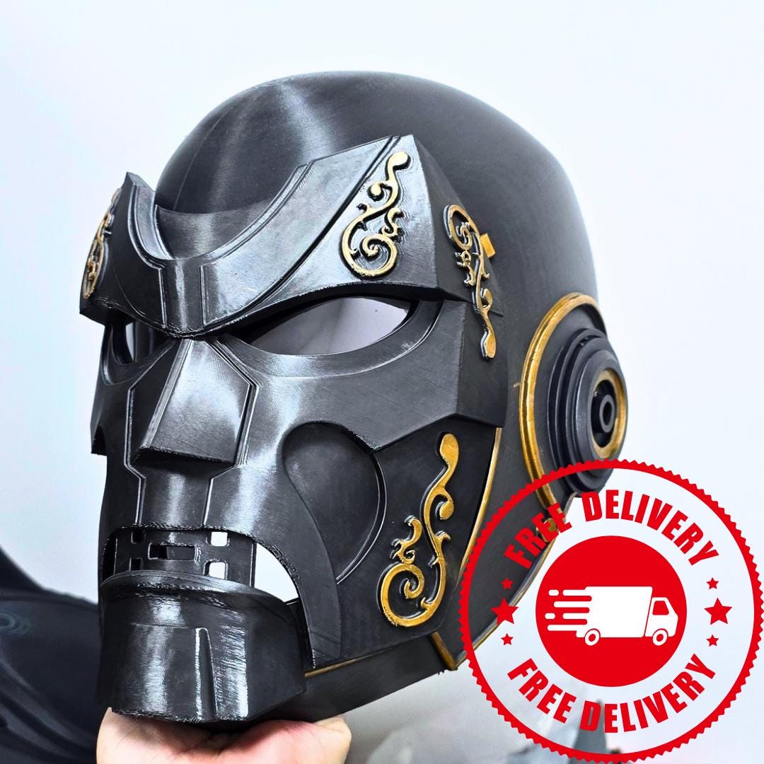 Graphite Emperor Mask