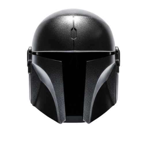 Futuristic Armored Helmet with Visor