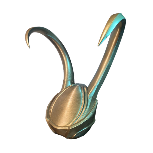 Loki Helmet — Wearable Cosplay Replica with Detachable Horns