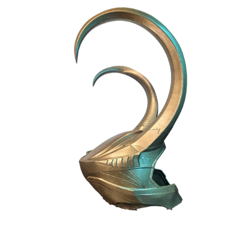 Loki Helmet — Wearable Cosplay Replica with Detachable Horns