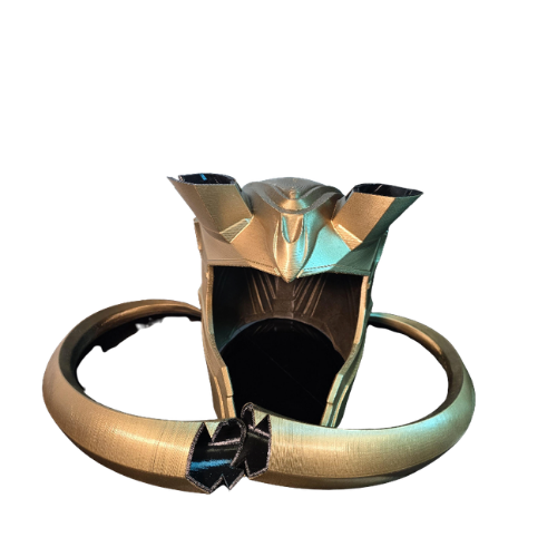 Loki Helmet — Wearable Cosplay Replica with Detachable Horns