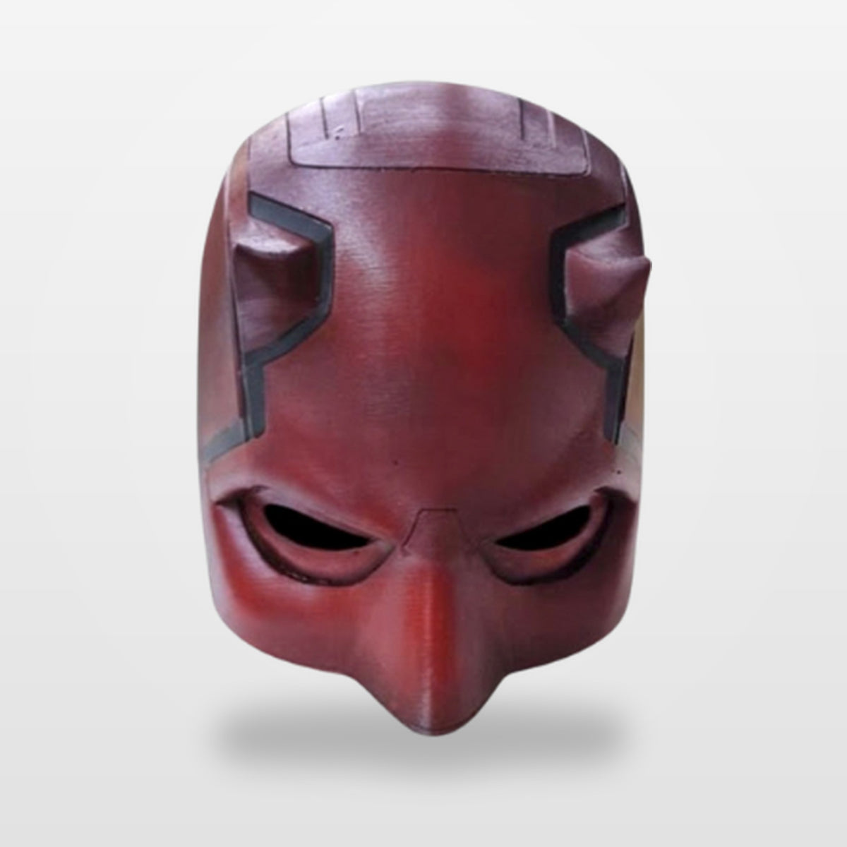 Daredevil Helmet — Wearable Red and Black Cowl Cosplay