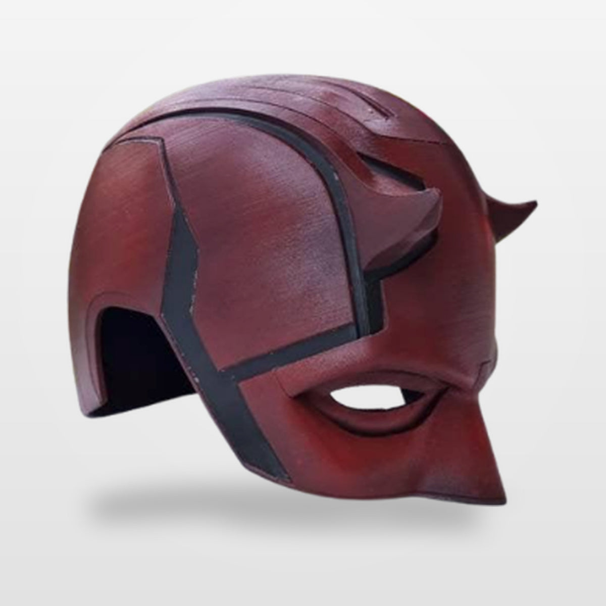 Daredevil Helmet — Wearable Red and Black Cowl Cosplay