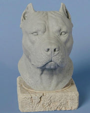 Custom pet memorial statue product display