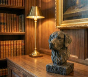 Pet memorial bust close-up