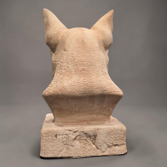 Corgi pet bust side profile