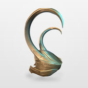 Loki Helmet — Wearable Cosplay Replica with Detachable Horns
