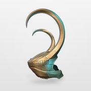 Loki Helmet — Wearable Cosplay Replica with Detachable Horns