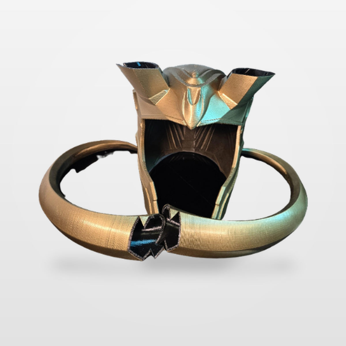 Loki Helmet — Wearable Cosplay Replica with Detachable Horns